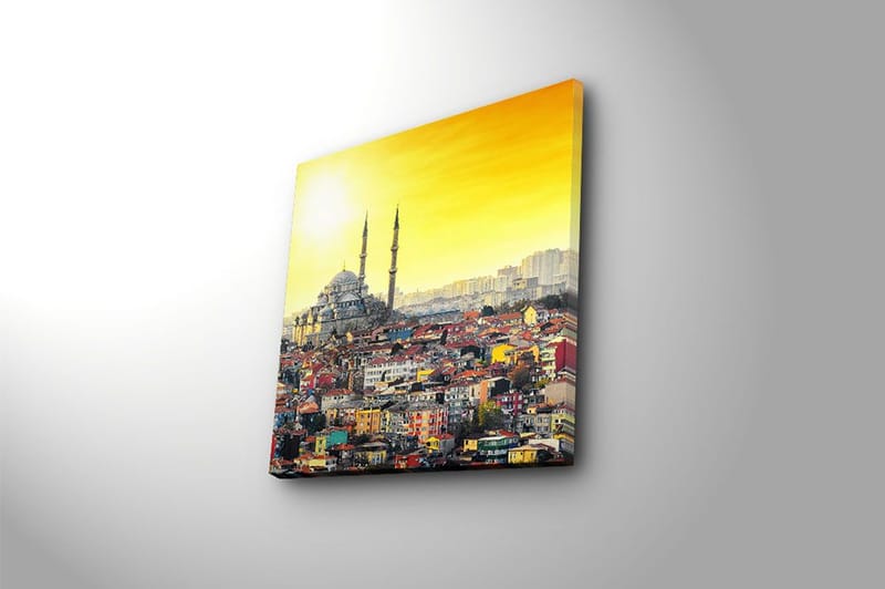 Canvastavla Scenic Flerfärgad - 45x45 cm - Inredning - Tavlor & konst - Canvastavlor