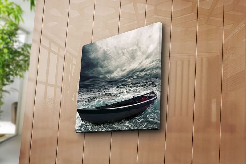 Canvastavla Scenic Flerfärgad - 45x45 cm - Inredning - Tavlor & konst - Canvastavlor