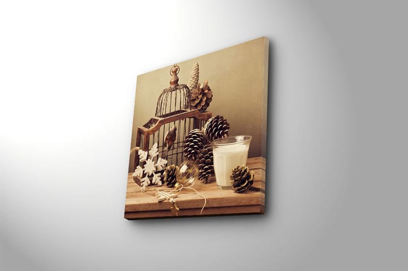 Canvastavla Scenic Flerfärgad - 45x45 cm - Inredning - Tavlor & konst - Canvastavlor