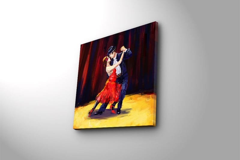 Canvastavla Scenic Flerfärgad - 45x45 cm - Inredning - Tavlor & konst - Canvastavlor