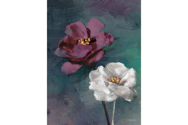 Canvastavla Violet Rose - 60x80 cm - Inredning - Tavlor & konst - Canvastavlor