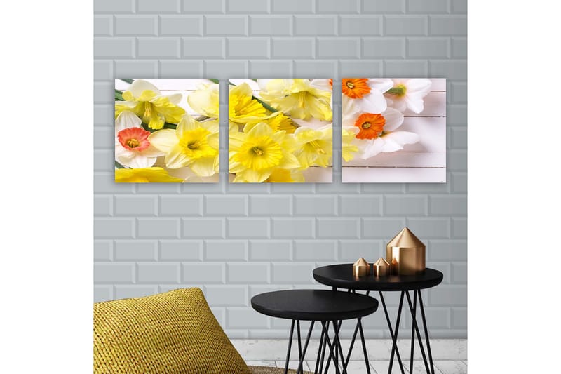 Canvastavla VP Italy 3-pack Flerfärgad - 30x30 cm - Inredning - Tavlor & konst - Canvastavlor