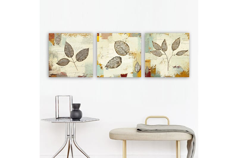 Canvastavla VP Italy 3-pack Flerfärgad - 30x30 cm - Inredning - Tavlor & konst - Canvastavlor