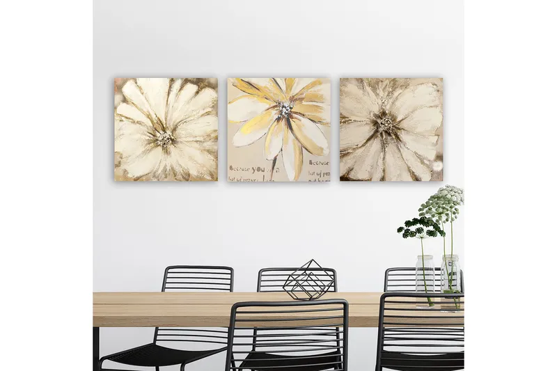 Canvastavla VP Italy 3-pack Flerfärgad - 30x30 cm - Inredning - Tavlor & konst - Canvastavlor