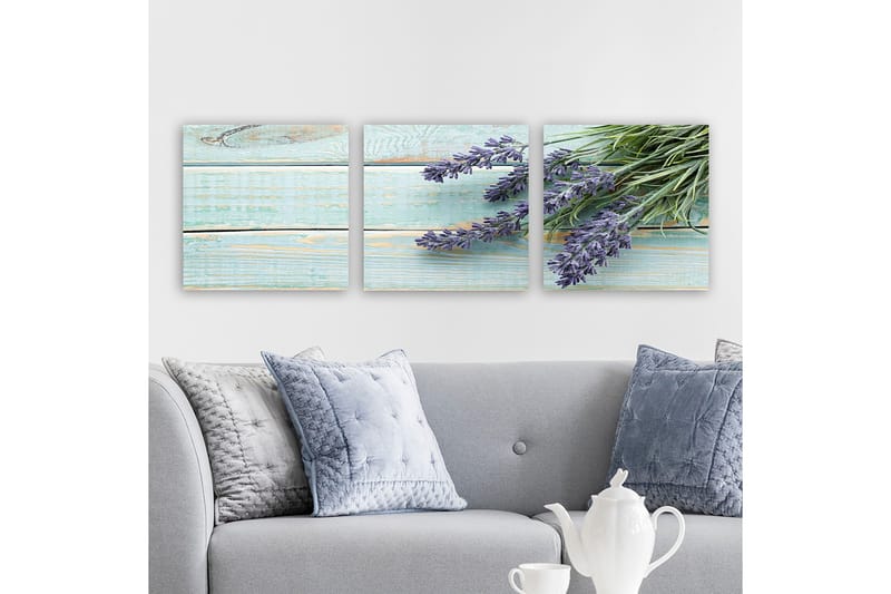 Canvastavla VP Italy 3-pack Flerfärgad - 30x30 cm - Inredning - Tavlor & konst - Canvastavlor