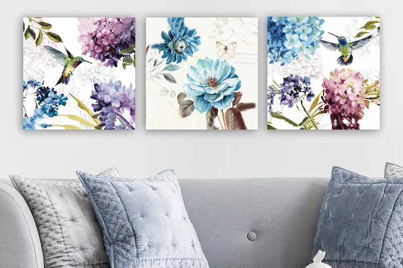 Canvastavla VP Italy 3-pack Flerfärgad, 30x30 cm