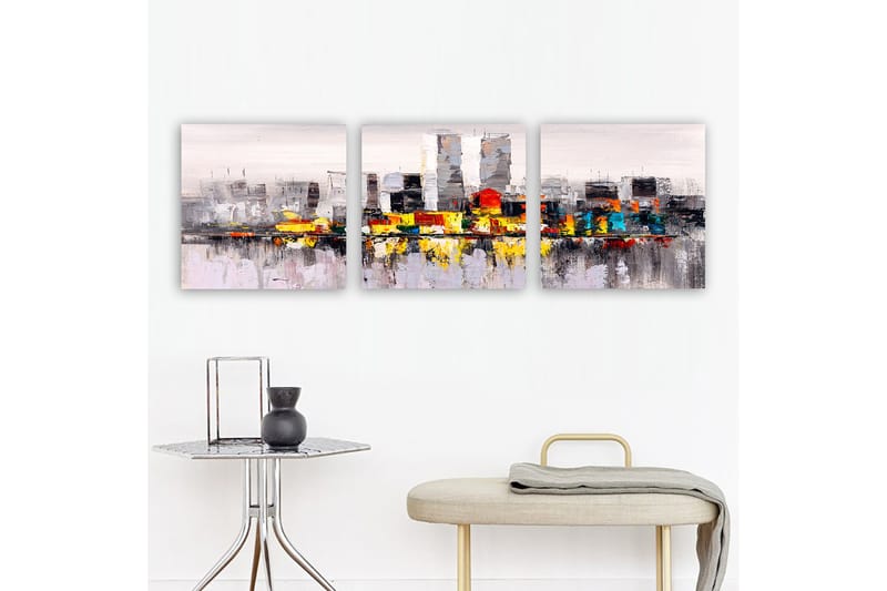 Canvastavla VP Spain 3-pack Flerfärgad - 30x30 cm - Inredning - Tavlor & konst - Canvastavlor