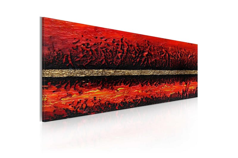 Canvastavla Vulkan utbrott 100x40 cm - Artgeist sp. z o. o. - Inredning - Tavlor & konst - Canvastavlor