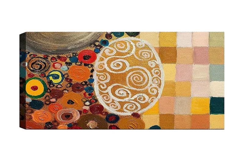 Canvastavla YTY Abstract & Fractals Flerfärgad, 120x50 cm