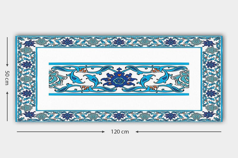 Canvastavla YTY Abstract & Fractals Flerfärgad - 120x50 cm - Inredning - Tavlor & konst - Canvastavlor