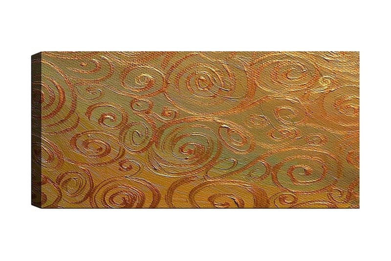 Canvastavla YTY Abstract & Fractals Flerfärgad - 120x50 cm - Inredning - Tavlor & konst - Canvastavlor