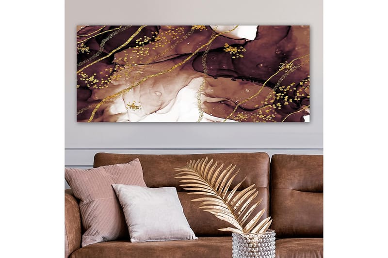 Canvastavla YTY Abstract & Fractals Flerfärgad - 120x50 cm - Inredning - Tavlor & konst - Canvastavlor