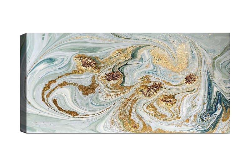Canvastavla YTY Abstract & Fractals Flerfärgad - 120x50 cm - Inredning - Tavlor & konst - Canvastavlor
