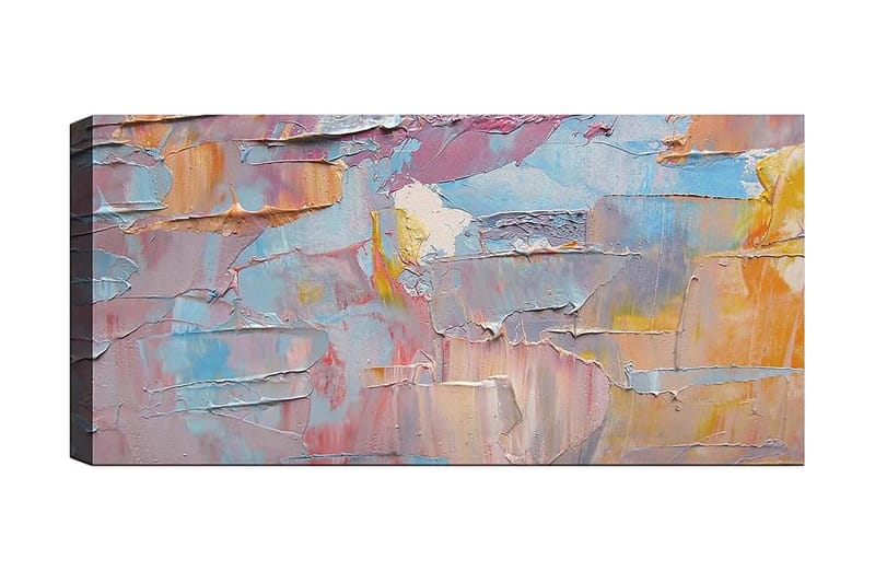 Canvastavla YTY Abstract & Fractals Flerfärgad - 120x50 cm - Inredning - Tavlor & konst - Canvastavlor
