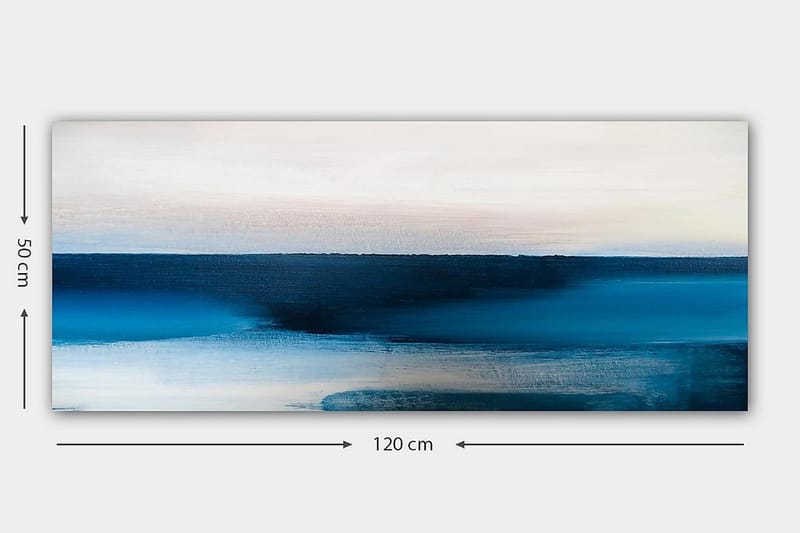 Canvastavla YTY Abstract & Fractals Flerfärgad - 120x50 cm - Inredning - Tavlor & konst - Canvastavlor