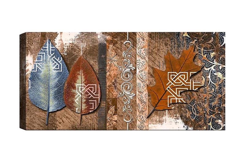 Canvastavla YTY Abstract & Fractals Flerfärgad - 120x50 cm - Inredning - Tavlor & konst - Canvastavlor