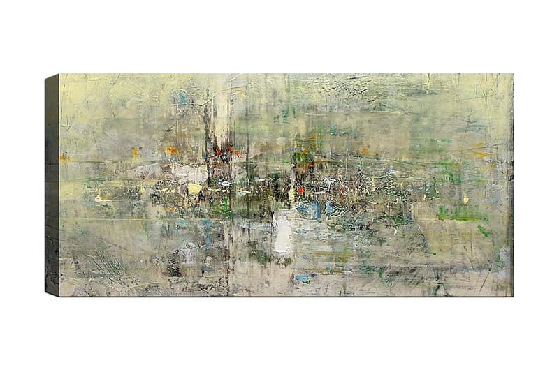 Canvastavla YTY Abstract & Fractals Flerfärgad - 120x50 cm - Inredning - Tavlor & konst - Canvastavlor