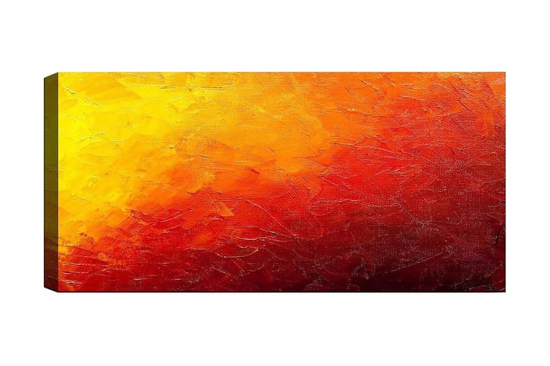 Canvastavla YTY Abstract & Fractals Flerfärgad - 120x50 cm - Inredning - Tavlor & konst - Canvastavlor