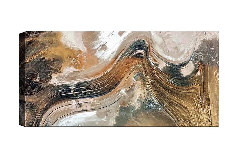 Canvastavla YTY Abstract & Fractals Flerfärgad - 120x50 cm - Inredning - Tavlor & konst - Canvastavlor