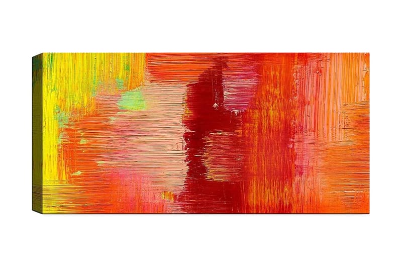 Canvastavla YTY Abstract & Fractals Flerfärgad - 120x50 cm - Inredning - Tavlor & konst - Canvastavlor