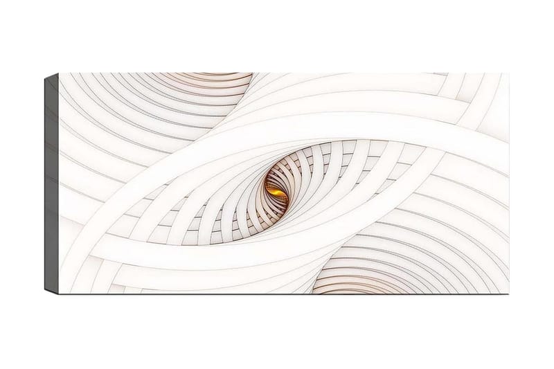 Canvastavla YTY Abstract & Fractals Flerfärgad - 120x50 cm - Inredning - Tavlor & konst - Canvastavlor