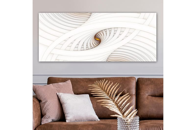 Canvastavla YTY Abstract & Fractals Flerfärgad - 120x50 cm - Inredning - Tavlor & konst - Canvastavlor