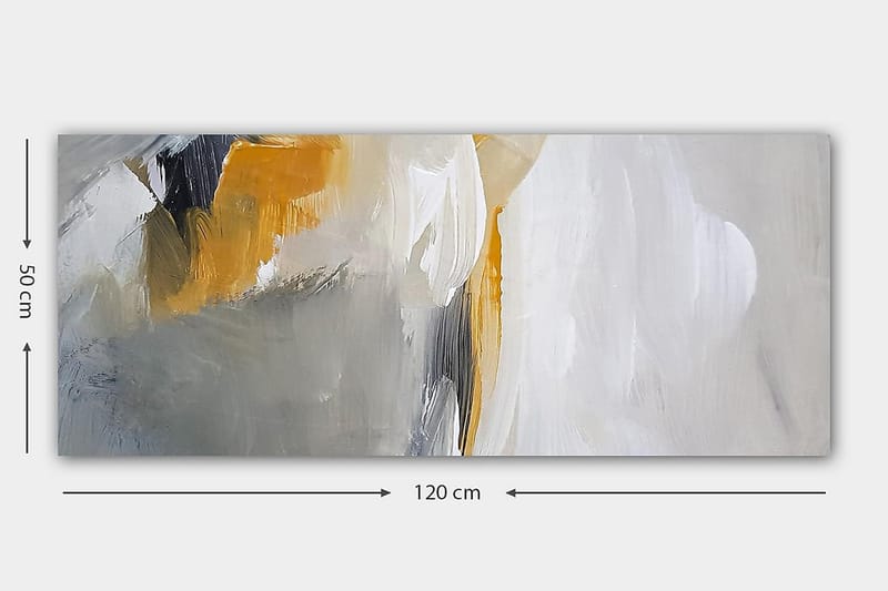 Canvastavla YTY Abstract & Fractals Flerfärgad - 120x50 cm - Inredning - Tavlor & konst - Canvastavlor