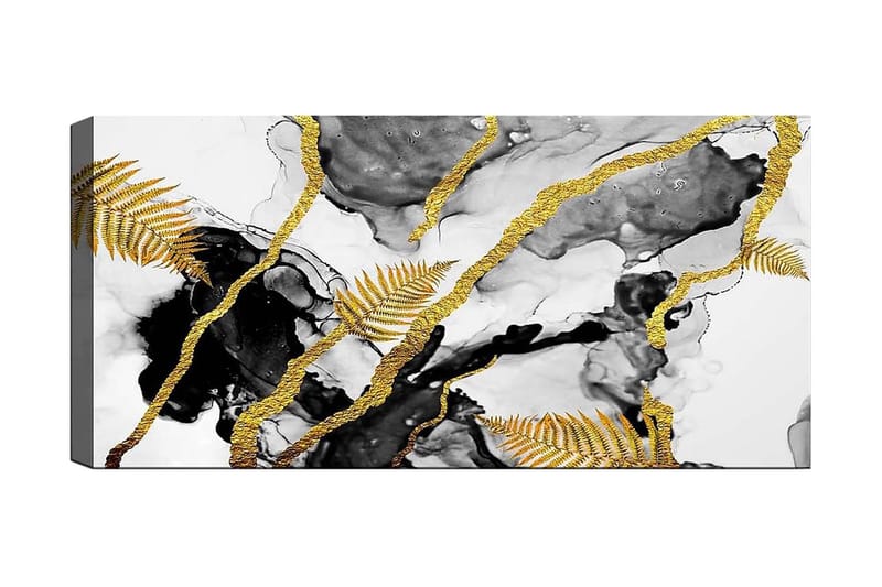 Canvastavla YTY Abstract & Fractals Flerfärgad - 120x50 cm - Inredning - Tavlor & konst - Canvastavlor