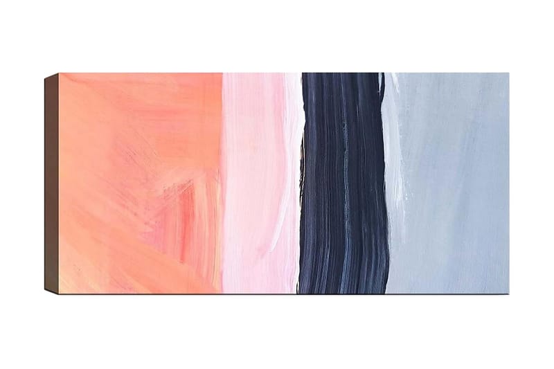 Canvastavla YTY Abstract & Fractals Flerfärgad - 120x50 cm - Inredning - Tavlor & konst - Canvastavlor