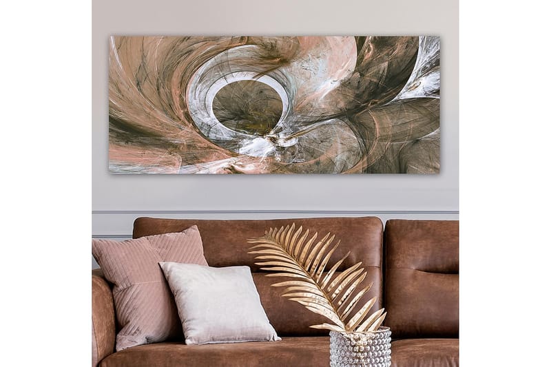 Canvastavla YTY Abstract & Fractals Flerfärgad - 120x50 cm - Inredning - Tavlor & konst - Canvastavlor