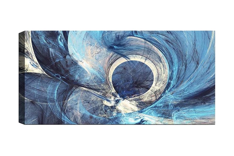 Canvastavla YTY Abstract & Fractals Flerfärgad - 120x50 cm - Inredning - Tavlor & konst - Canvastavlor