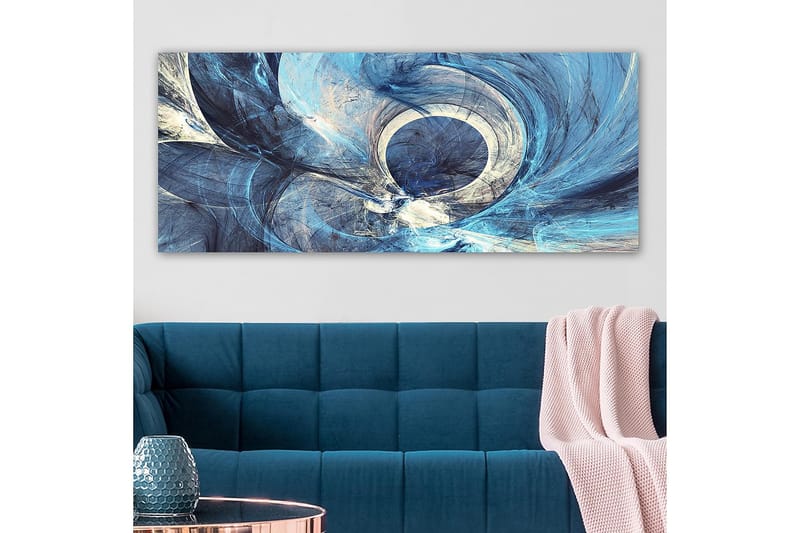 Canvastavla YTY Abstract & Fractals Flerfärgad - 120x50 cm - Inredning - Tavlor & konst - Canvastavlor