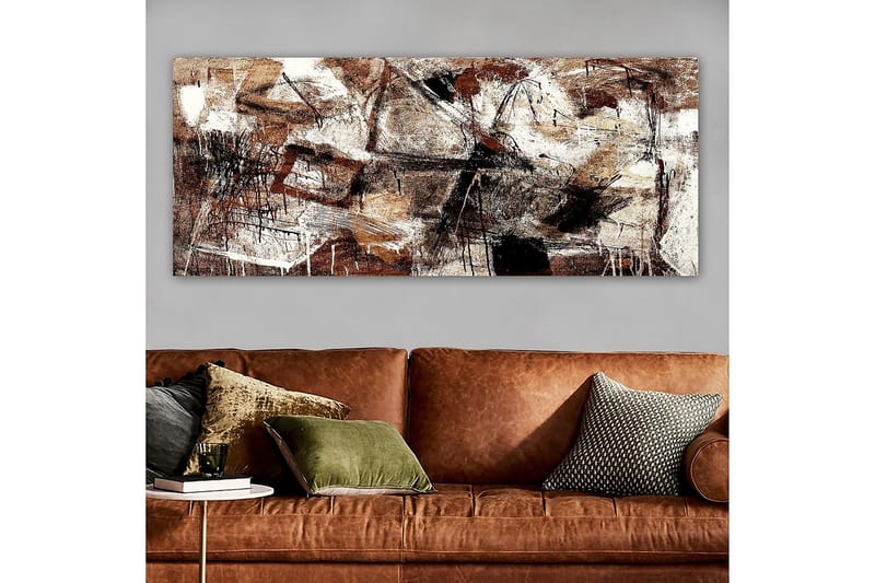 Canvastavla YTY Abstract & Fractals Flerfärgad - 120x50 cm - Inredning - Tavlor & konst - Canvastavlor