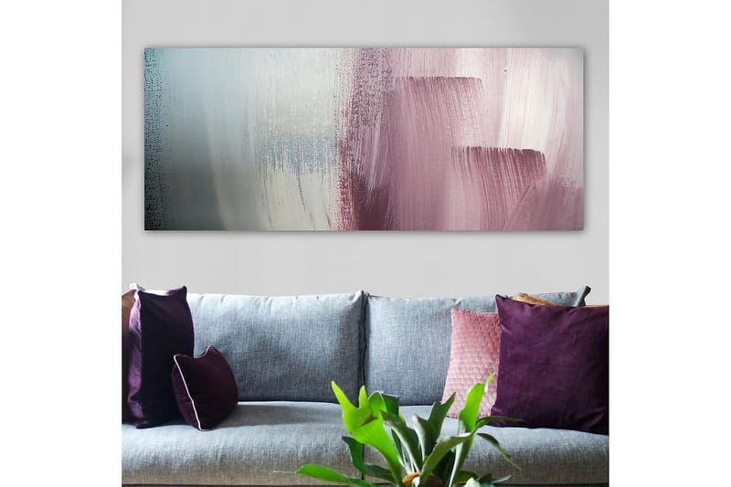 Canvastavla YTY Abstract & Fractals Flerfärgad - 120x50 cm - Inredning - Tavlor & konst - Canvastavlor