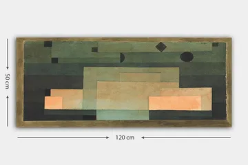 Canvastavla YTY Abstract & Fractals Flerfärgad - 120x50 cm - Inredning - Tavlor & konst - Canvastavlor