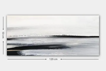 Canvastavla YTY Abstract & Fractals Flerfärgad - 120x50 cm - Inredning - Tavlor & konst - Canvastavlor