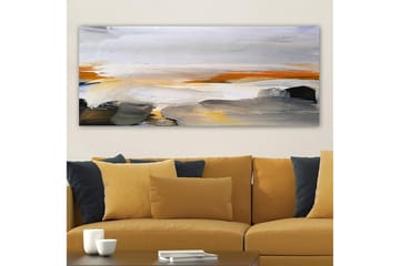 Canvastavla YTY Abstract & Fractals Flerfärgad - 120x50 cm - Inredning - Tavlor & konst - Canvastavlor