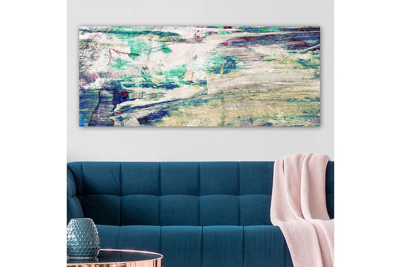 Canvastavla YTY Abstract & Fractals Flerfärgad - 120x50 cm - Inredning - Tavlor & konst - Canvastavlor