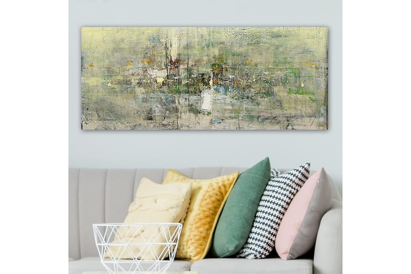 Canvastavla YTY Abstract & Fractals Flerfärgad - 120x50 cm - Inredning - Tavlor & konst - Canvastavlor