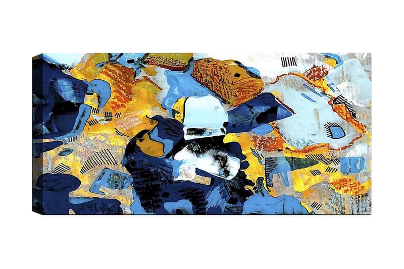 Canvastavla YTY Abstract & Fractals Flerfärgad, 120x50 cm