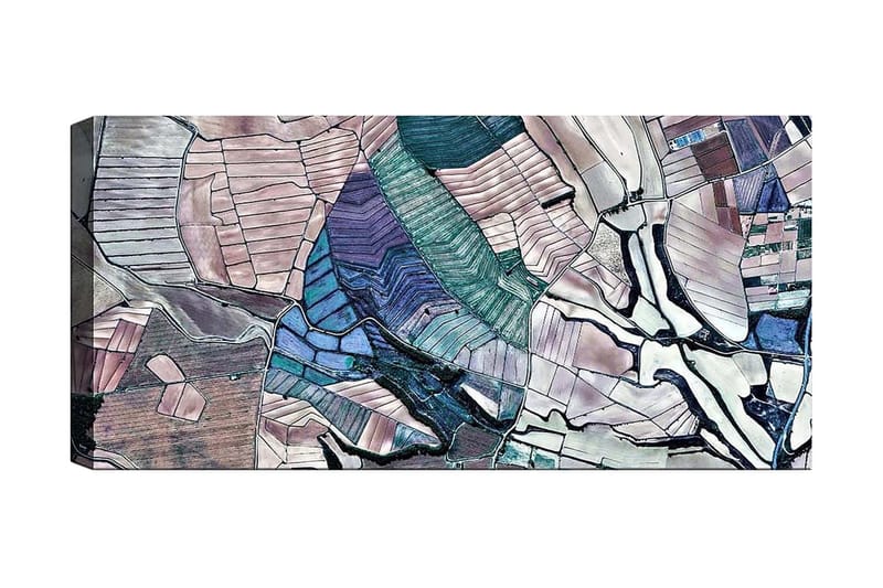 Canvastavla YTY Abstract & Fractals Flerfärgad, 120x50 cm