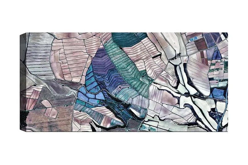 Canvastavla YTY Abstract & Fractals Flerfärgad, 120x50 cm