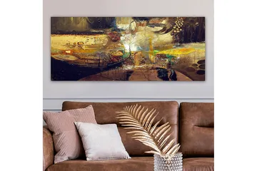 Canvastavla YTY Abstract & Fractals Flerfärgad - 120x50 cm - Inredning - Tavlor & konst - Canvastavlor
