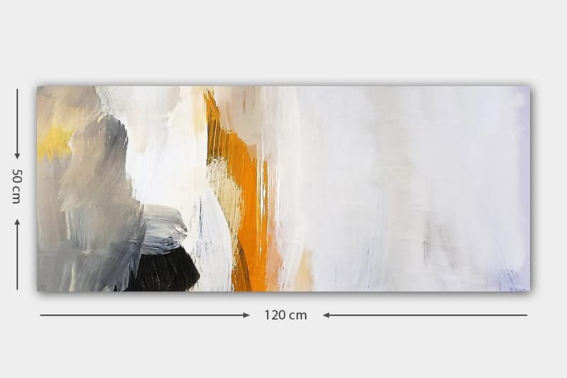 Canvastavla YTY Abstract & Fractals Flerfärgad - 120x50 cm - Inredning - Tavlor & konst - Canvastavlor