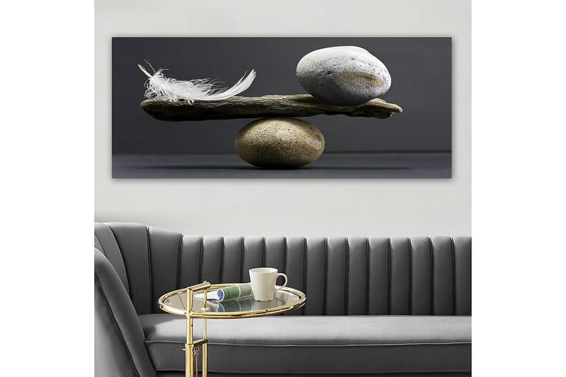 Canvastavla YTY Abstract & Fractals Flerfärgad - 120x50 cm - Inredning - Tavlor & konst - Canvastavlor