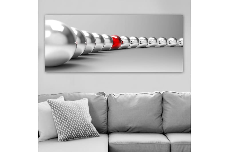 Canvastavla YTY Abstract & Fractals Flerfärgad - 120x50 cm - Inredning - Tavlor & konst - Canvastavlor