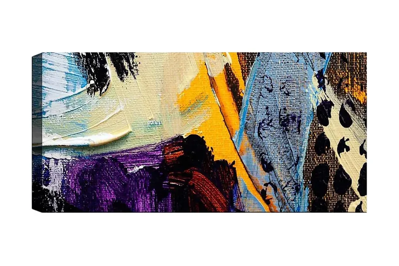 Canvastavla YTY Abstract & Fractals Flerfärgad, 120x50 cm