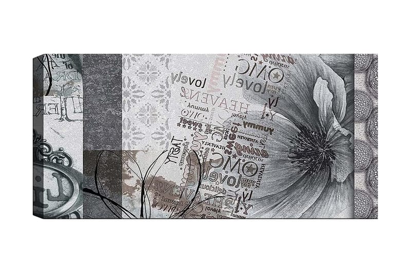 Canvastavla YTY Abstract & Fractals Flerfärgad - 120x50 cm - Inredning - Tavlor & konst - Canvastavlor