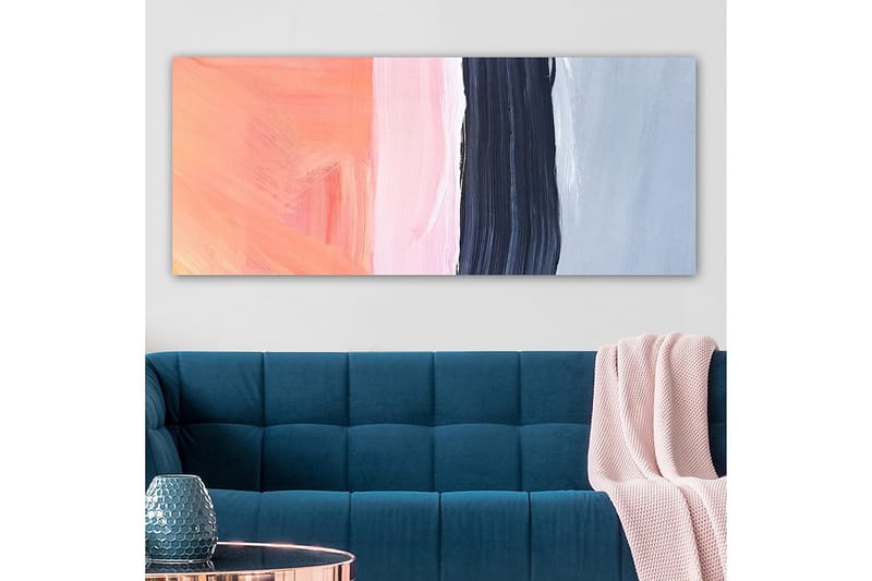 Canvastavla YTY Abstract & Fractals Flerfärgad - 120x50 cm - Inredning - Tavlor & konst - Canvastavlor