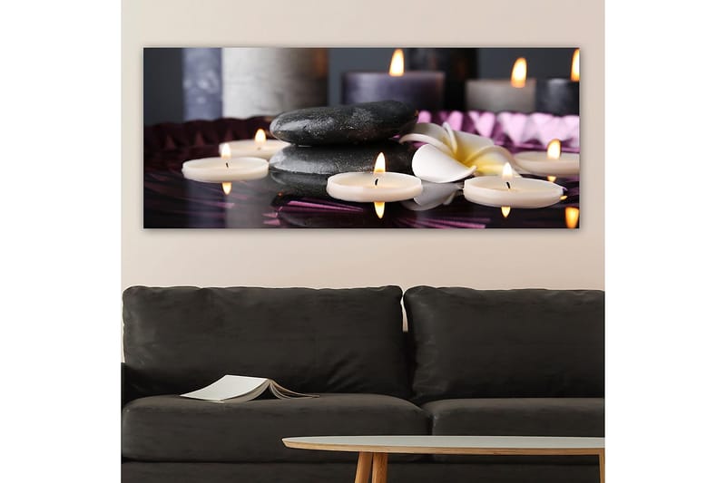 Canvastavla YTY Abstract & Fractals Flerfärgad - 120x50 cm - Inredning - Tavlor & konst - Canvastavlor